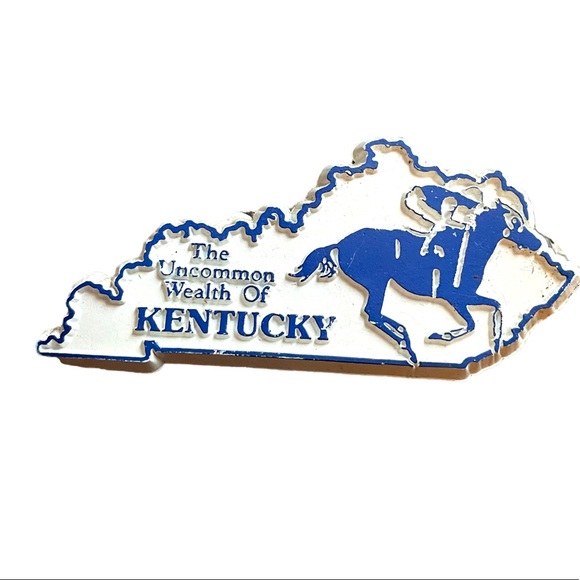 Vintage Rare The Uncommon Wealth of Kentucky Magnet - Picture 2 of 2